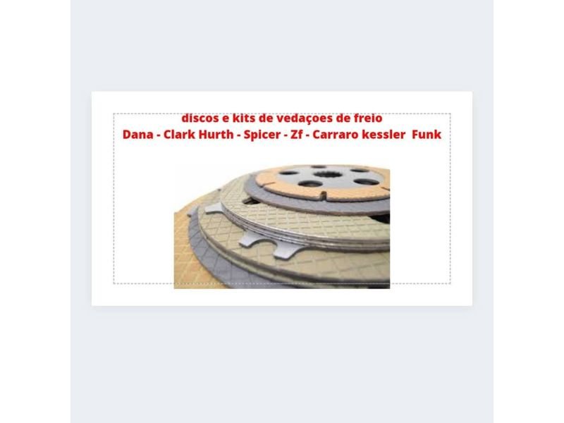 Kit vedações eixos Dana modelos 123