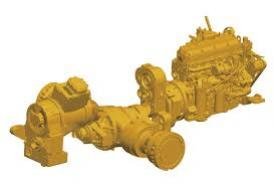TRANSMISSOES  E EIXOS PARA LHDS - PAS CARREGADEIRAS E CAMINHOES FORA-DE-ESTRADA CATERPILLAR  ELPHINSTONE